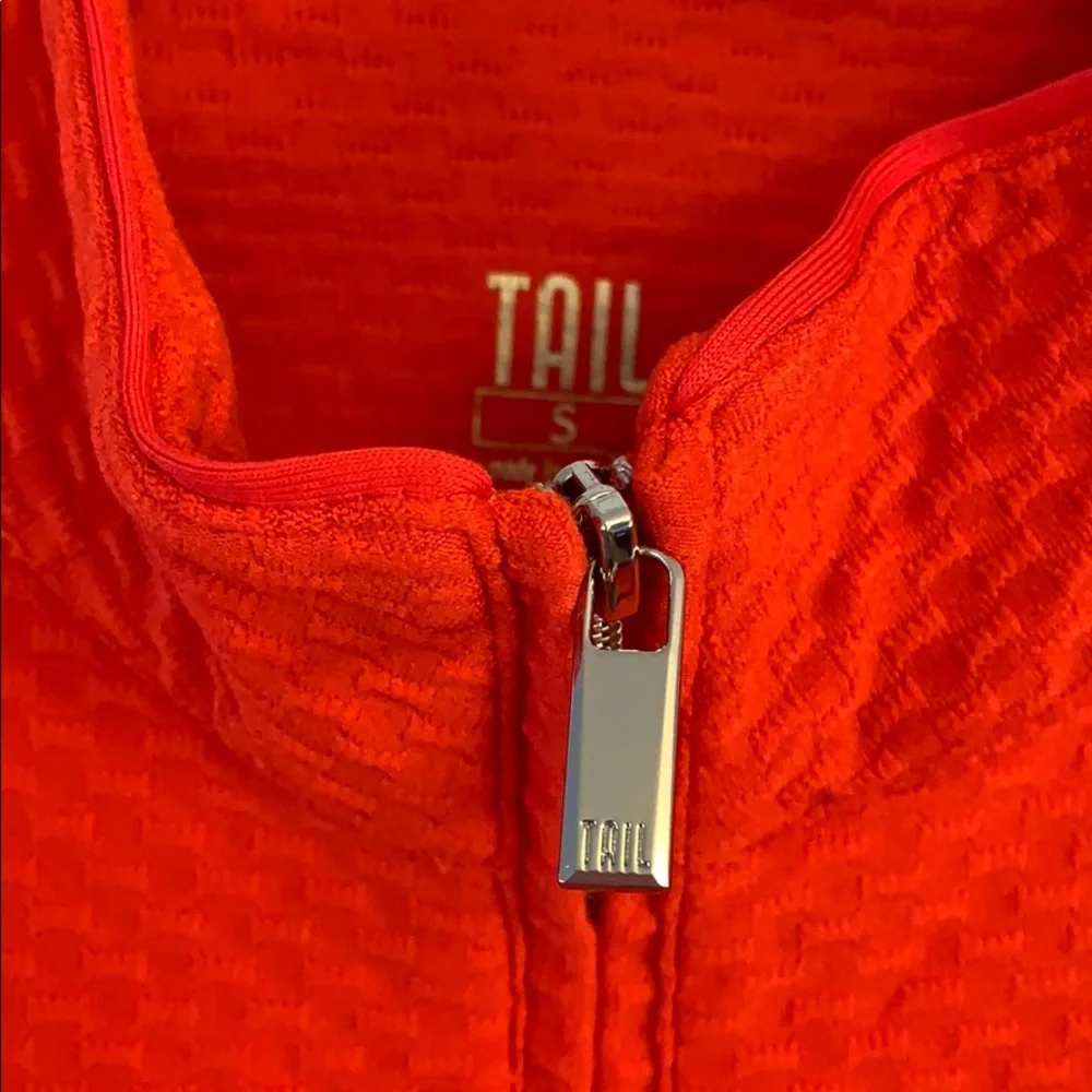 TAIL - athletic waffle‎ jacket, size small
